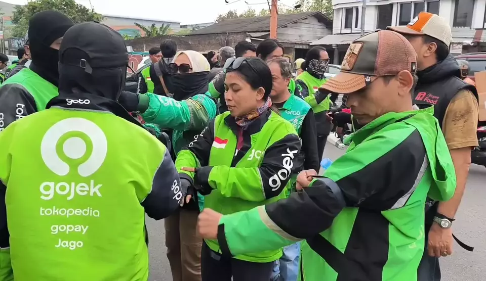 Aksi Solidaritas Affan Kurniawan Hari Ini Mendapatkan Sorotan Dari Sederet Media Asing