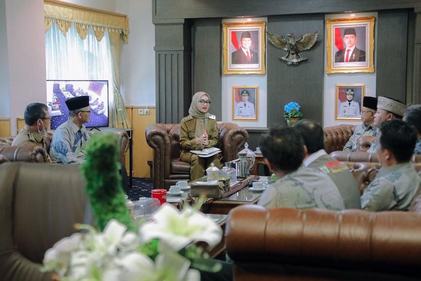 Perkuat Koordinasi dengan Tokoh Lintas Agama, Wagub Lampung Dorong Kerukunan Umat Beragama