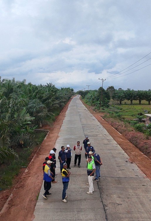 Jalan Brabasan–Wiralaga di Mesuji Rampung Dikerjakan, Warga: Alhamdulillah Mudah Angkut Hasil Panen