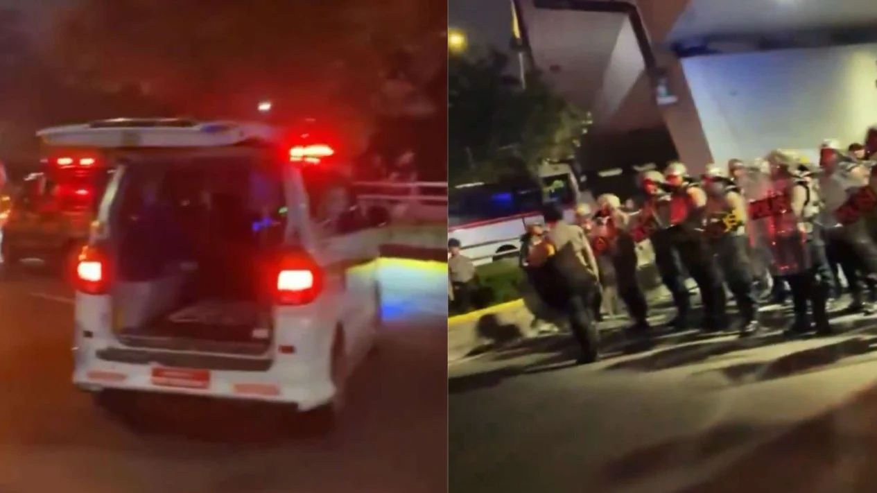 Sikap Arogan Polisi saat Demo RUU TNI: Blokade Jalan Ambulans dan Penggeledahan Tas Medis