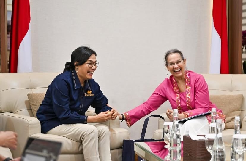 Sri Mulyani Bertemu Dubes AS Bahas Tarif Impor 32 Persen