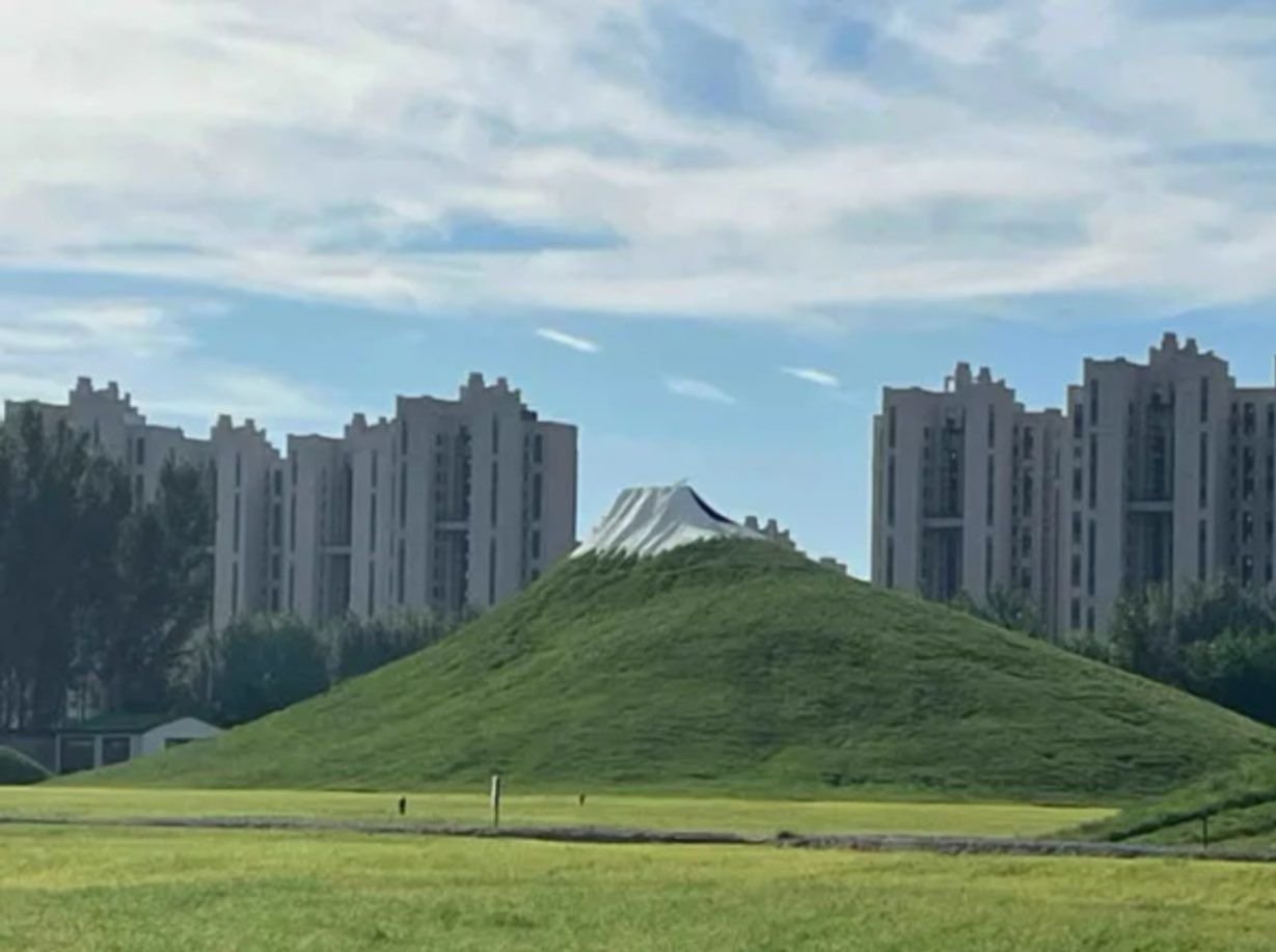Viral! China Bikin Gunung Fuji Tiruan Tiketnya Rp215 Ribu