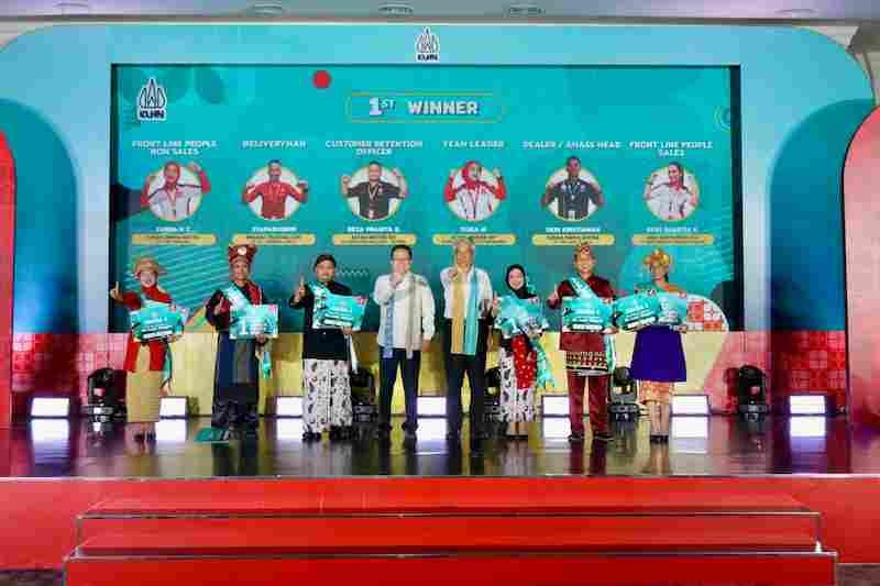 Mantap! TDM Lampung Kembali Sabet 4 Piala Kontes Layanan Honda Nasional 2025