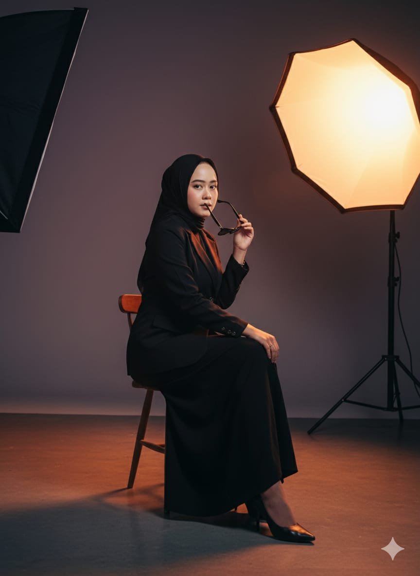 Kumpulan Prompt Gemini AI Foto Sendiri di Studio dan Lift yang Sedang Viral