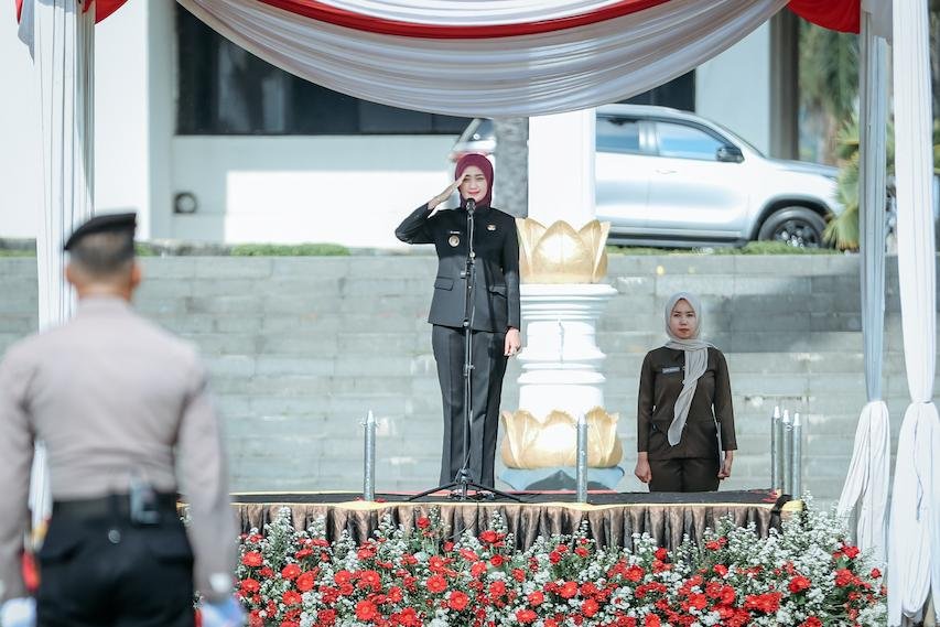 Upacara Hari Kesaktian Pancasila Tahun 2025, Wagub Jihan Ajak Generasi Muda Tanamkan Nilai-nilai Pancasila dalam Kehidupan Sehari-hari