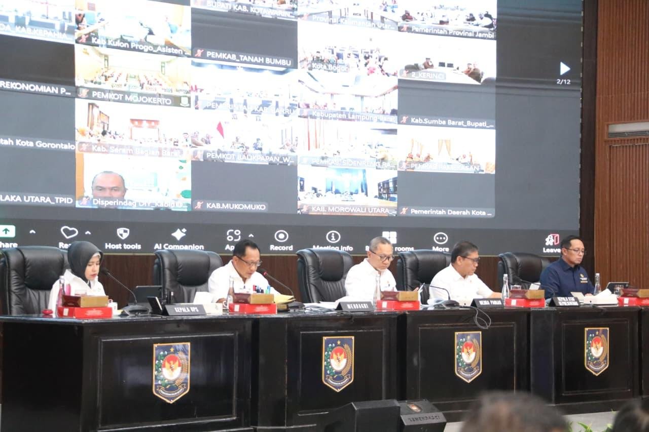 Mendagri Tito Apresiasi atas Keberhasilan Provinsi Lampung dalam Mewujudkan Demo yang Damai, Aman dan Kondusif