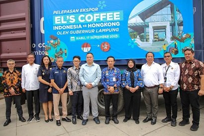 UMKM Makin Tangguh! 7 Ton Kopi Bubuk Lampung Sukses Masuk Pasar Hong Kong