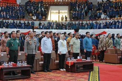 Kuliah Umum Kebangsaan di Unila Dorong Mahasiswa Untuk Perkuat Riset dan Peran dalam Pembangunan