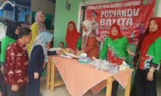 Posyandu Gedong Meneng Rutin Layani Bayi, Balita, dan Ibu Hamil
