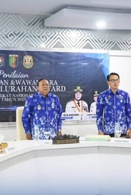 Kelurahan Kedamaian Wakili Bandar Lampung di Ajang Nasional