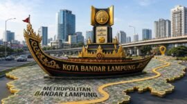 Bandar Lampung menuju kota metropolitan.(ilustrasi: Notis.co.id)