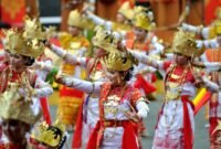 Parade budaya menjadi andalan pada berbagai kegiatan di Bandar Lampung. (Foto: ist)