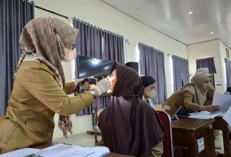Dinas Kesehatan Kota Bandar Lampung gelar Pemeriksaan Kesehatan Gratis (PKG) secara serentak di seluruh Puskesmas. (Foto: ist)