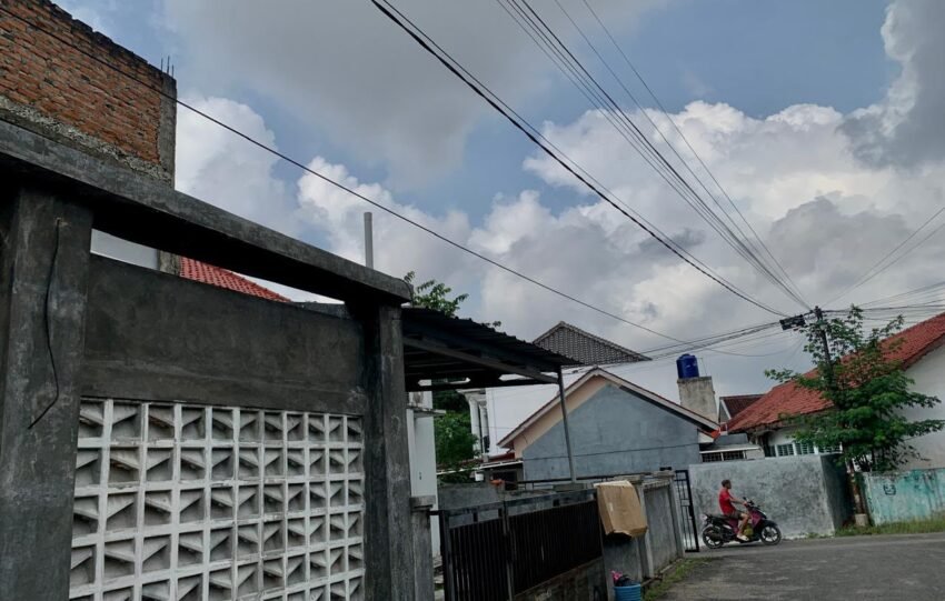 Kabel-kabel provider berebut jalur, warga dan lingkungan yang menjadi korban. (Foto: Notis)