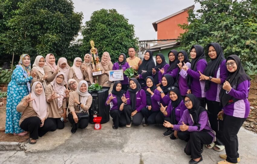 Kelompok Wanita Tani (KWT) Kelurahan Labuan Ratu Terapkan urban farming di Kota Bandar Lampung. (Foto: Notis)