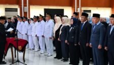 Pelantikan puluhan pejabat di lingkup Pemkot Bandar Lampung. (Foto: ist)