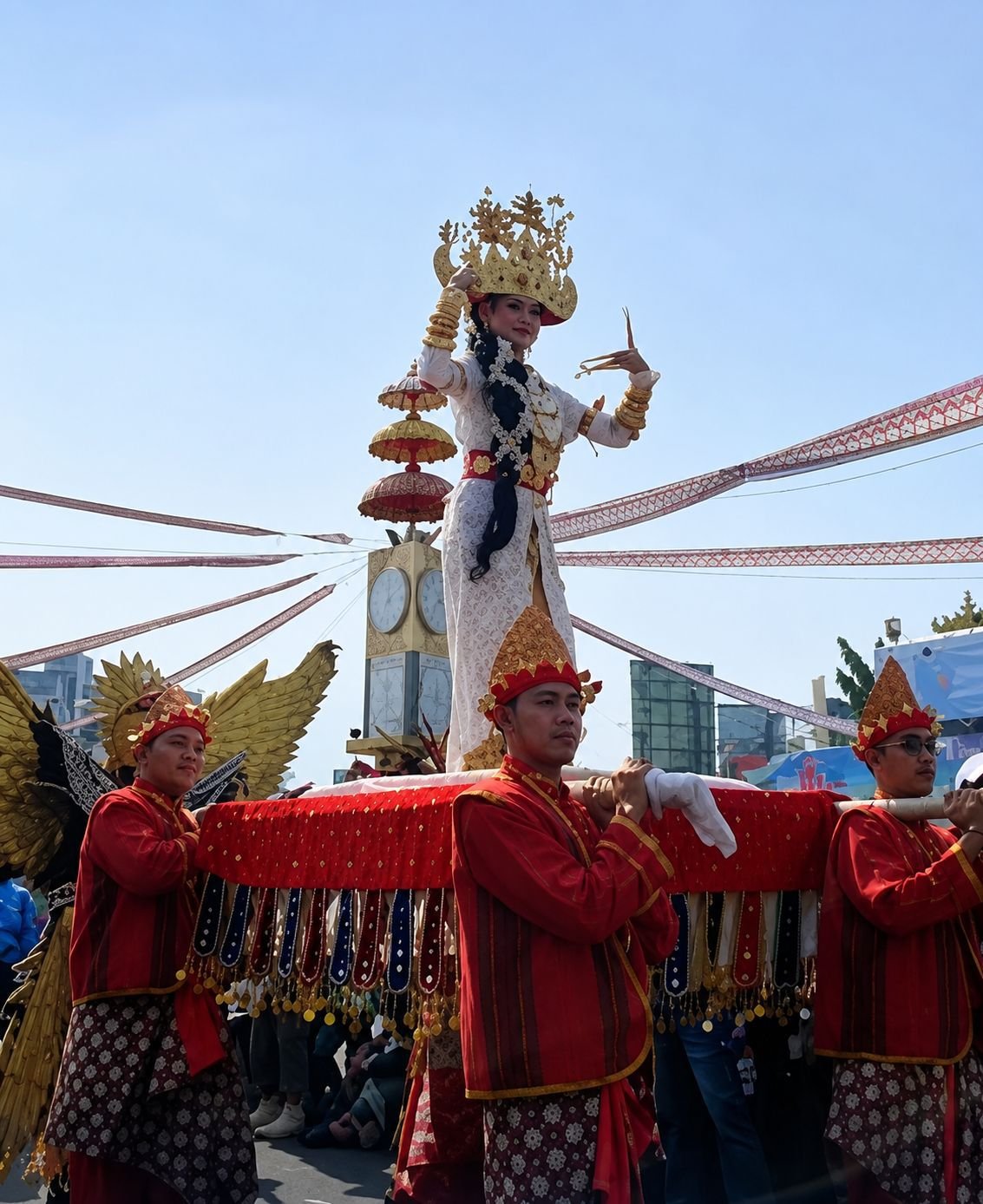 Kreasi budaya lokal yang memikat. (Foto. Ist)
