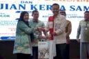 Wali Kota Bandar Lampung Eva Dwiana dan Bupati Solok Jon Firman Pandu.(Foto: Notis)