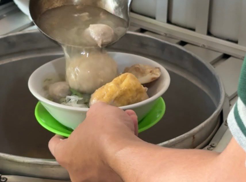 Semangkuk bakso, akhir dari racikan dan pergulatan yang tidak mudah.